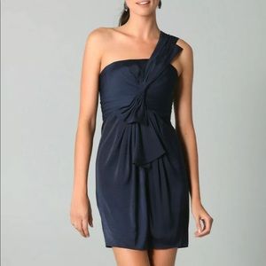 BCBGMAXAZRIA Black Palais Dress Size 4 Petite